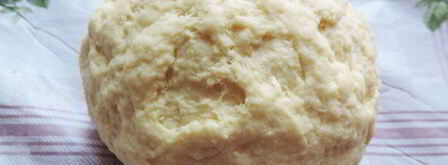 духовые лепешки с сырно-творожной начинкой. Шаг 3