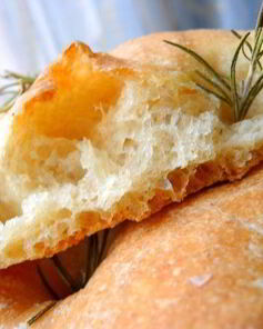 Фокачча на минеральной воде