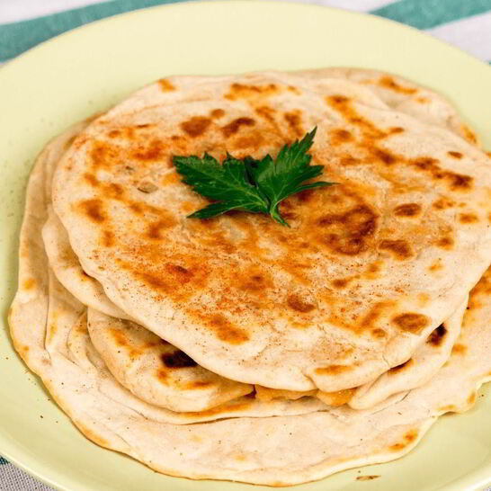 Рецепт индийских лепешек с начинкой