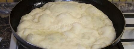 лангош лепешка. Шаг 17