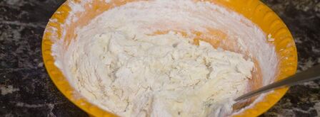 лангош лепешка. Шаг 6