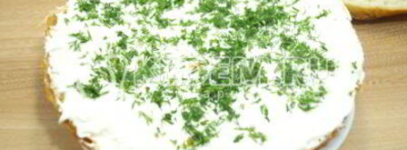 лепешка с сыром и зеленью. Шаг 5