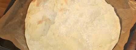 лепешка со свиным паштетом и сладкими овощами. Шаг 8