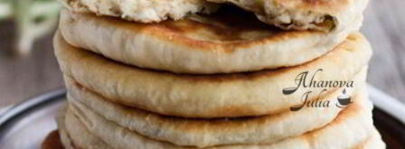 лепешки с брынзой и не только. Шаг 6