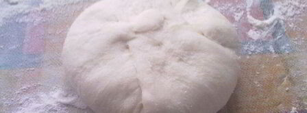 лепешки с творогом, адыгейским сыром и картофелем. Шаг 5