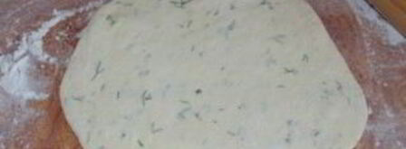 лепешки жареные на кефире. Шаг 7