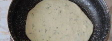 лепешки жареные на кефире. Шаг 8