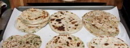 постные лепешки. Шаг 10