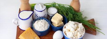 сырные лепешки с начинкой. Шаг 4