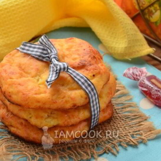 Рецепт творожных лепешек в духовке