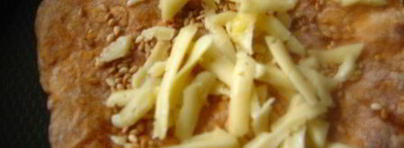 заварные томатные лепешки. Шаг 10