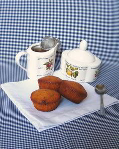 Абрикосовые маффины с шоколадными каплями