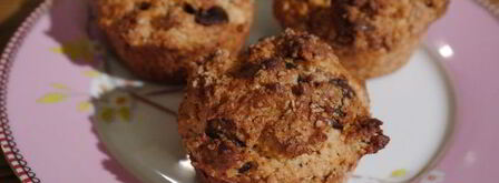 арахисовые маффины с горьким шоколадом. Шаг 9