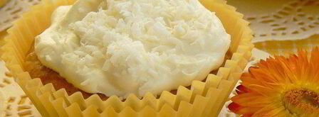 банановые маффины с кокосовым облачком. Шаг 11