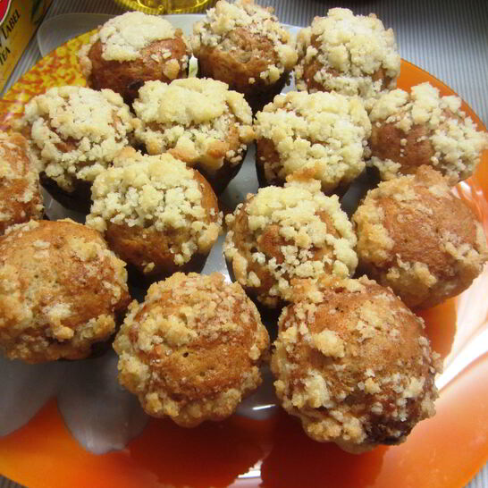 Рецепт хрустящих банановых маффинов