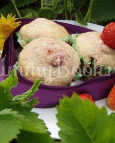 Клубнично-кокосовые Маффины