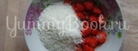 клубнично-кокосовые маффины. Шаг 5