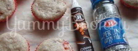 клубнично-кокосовые маффины. Шаг 8