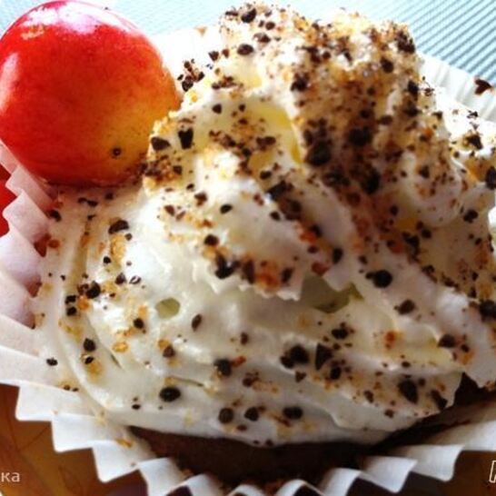 Рецепт маффинов с черешней