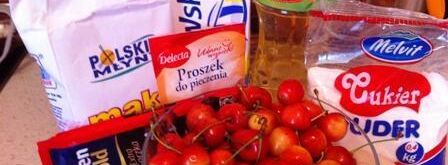 маффины с черешней. Шаг 7