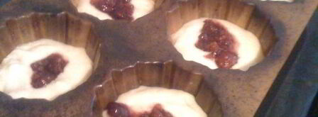 маффины с малиной. Шаг 6