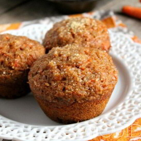 Рецепт морковных маффинов