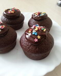 Овсяно-шоколадные маффины на сыворотке