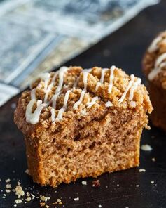 Простые маффины с посыпкой