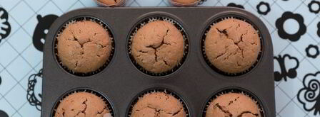 шоколадные маффины с шоколадными каплями. Шаг 11