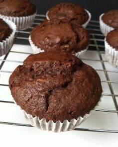 Веганские шоколадные маффины