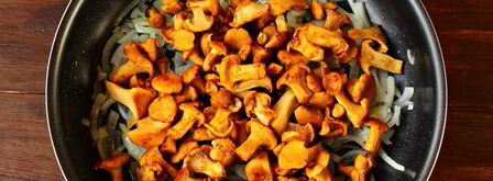 закусочные маффины с лисичками. Шаг 6