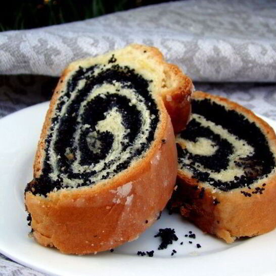 Рецепт макового рулета