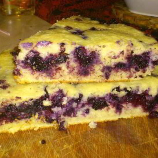 Рецепт манника черничка