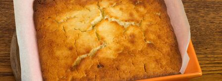 манник на кефире без яиц. Шаг 7