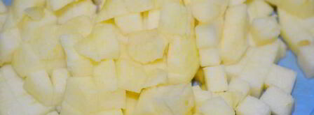 манник с яблоком. Шаг 4