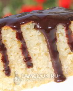 Манник Стаканник в сливочной заливке