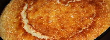 манник стаканник в сливочной заливке. Шаг 10