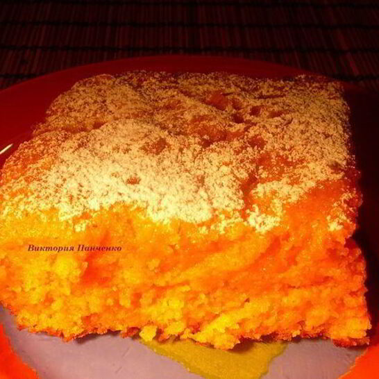 Рецепт манника тыквенного