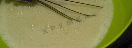 манник в мультиварке на молоке с ягодами. Шаг 3