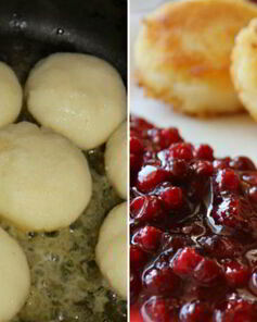 Манники на сковороде