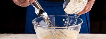 нежный манник с яблоками. Шаг 5