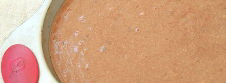 постный медово-шоколадный манник. Шаг 4