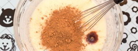 постный шоколадный манник с какао. Шаг 8