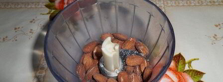 постный шоколадный манник с миндалем. Шаг 5