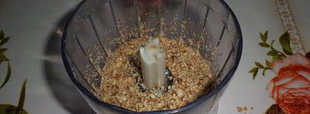 постный шоколадный манник с миндалем. Шаг 6