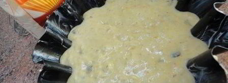 цитрусовый манник с финиками. Шаг 8