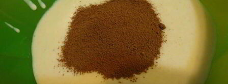 цветной яблочный манник. Шаг 5