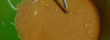 цветной яблочный манник. Шаг 6