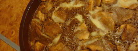 цветной яблочный манник. Шаг 8