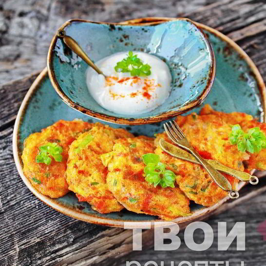 Рецепт диетических оладий из кабачков